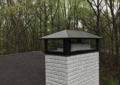 chimney with cap