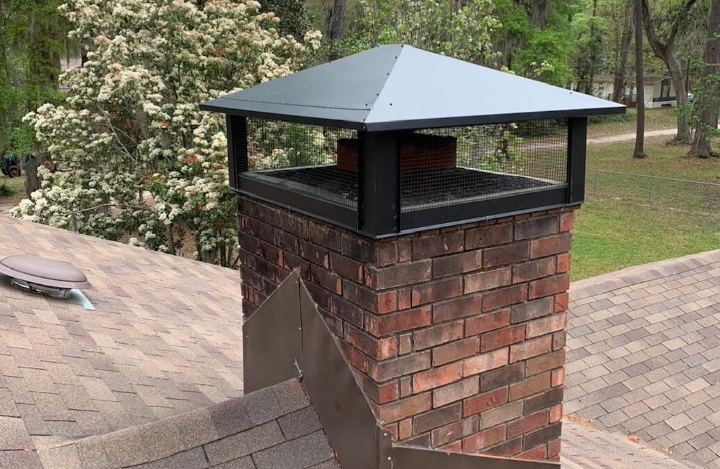 chimney with cap