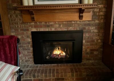 gas fireplace