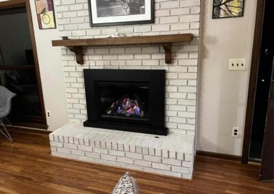 gas fireplace
