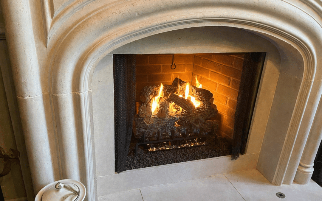 Why is cold air coming down my chimney?